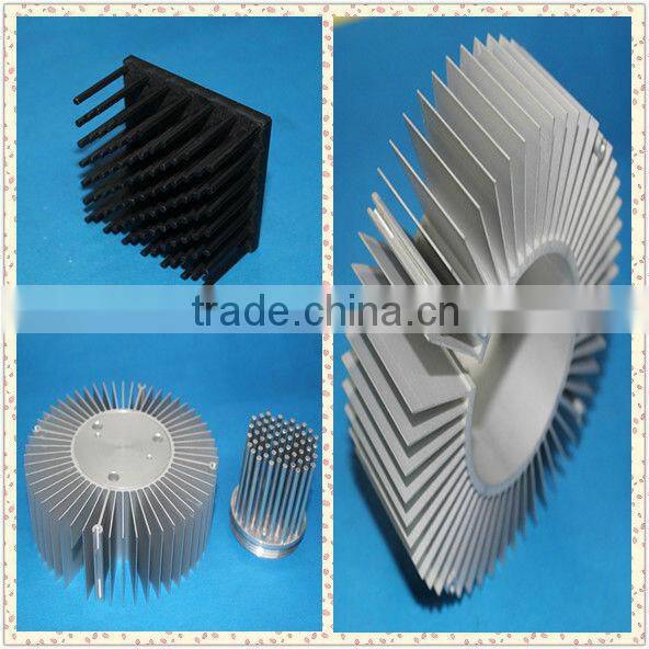 different aluminium extrusion led heatsink