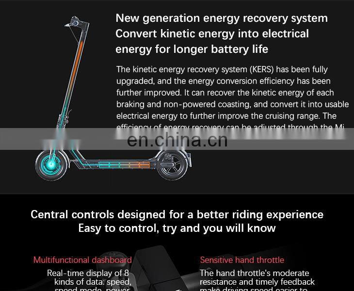 Original Global Version Xiaomi Mi Electric Scooter Mijia M365 Pro2 Foldable MI Electric Scooter Pro 2