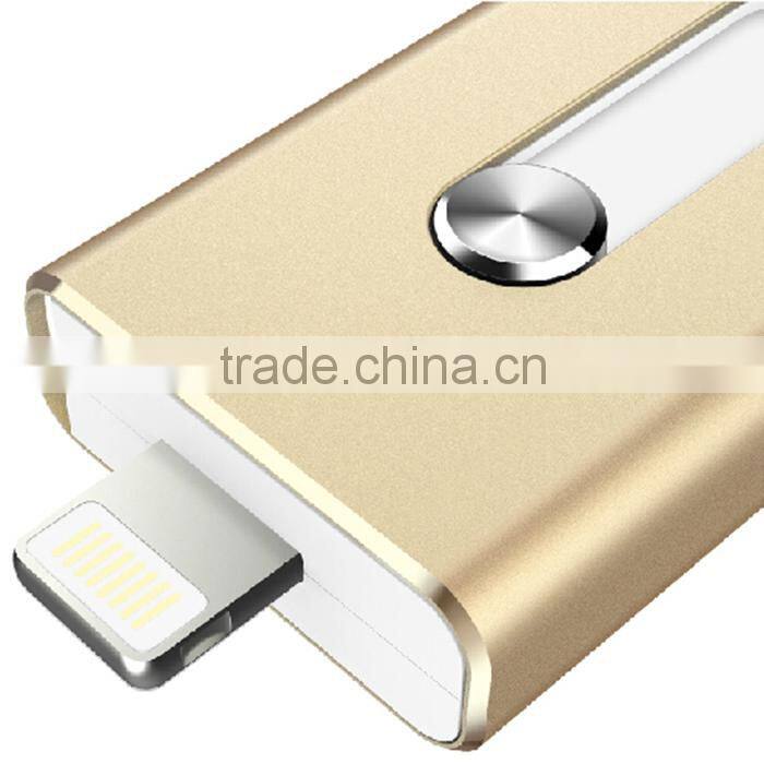 Wholesale alibaba OTG metal usb memory stick 32gb64gb for Iphone
