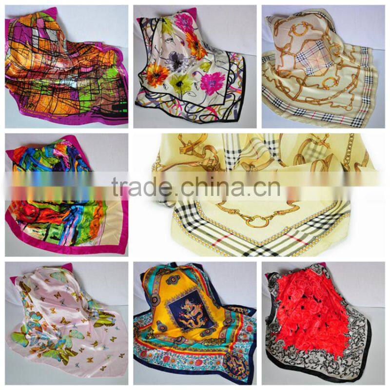 Lady scarf silk scarf wholesale china