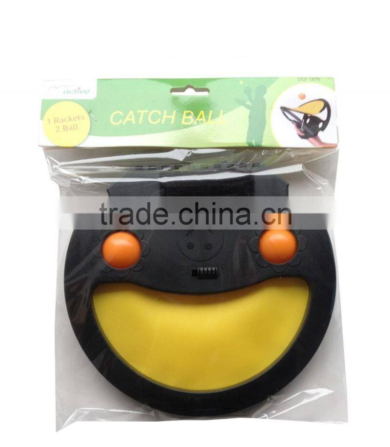 New play for the ball, catch ball, kid and old man sport fitness