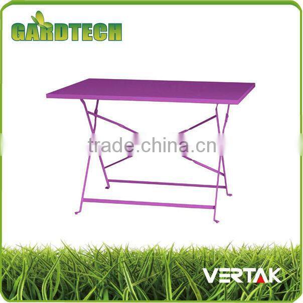 New 3pcs colorful metal bistro set