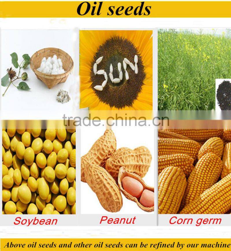 10-200t /d chemical contimuous corn oil refinery equipment