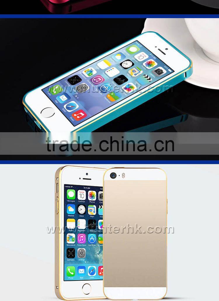 Simple Colorful Aluminum Metal Bumper Case For iPhone 6S