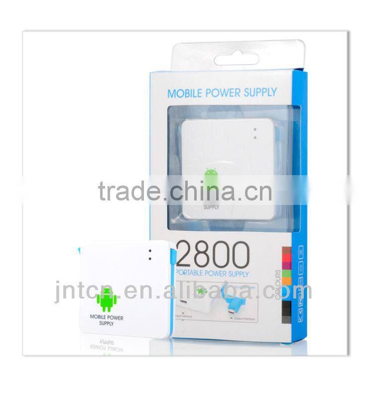 Promotion gift 5v mobile phone travel charger with CE&ROHS, with build in cable OEM is available