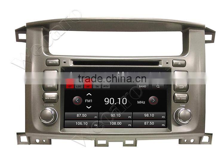 Wecaro WC-TL7020 7" Android 4.4.4 car stereo 1024 * 600 for toyota land cruiser navigation system WIFI 3G 1998-2007