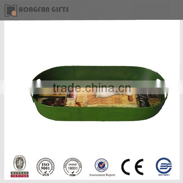 cheap wooden custom printed serving tray with chef figurines