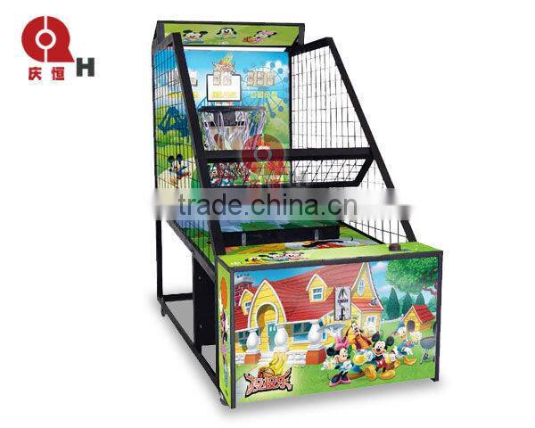 QH kid's mini basketball machine