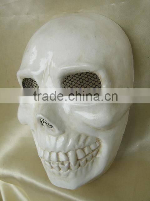 halloween party mask pvc blank white mask