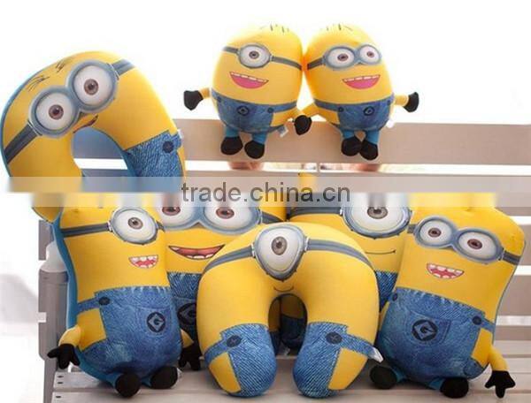 Minions animal u shape neck travel pillows