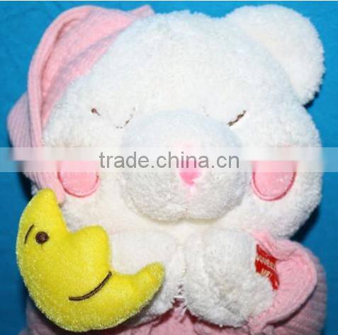 plush prayer bear/cute plush bear toy/wholesale plush prayer bear toy