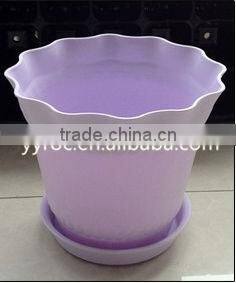 table plastic flower pot