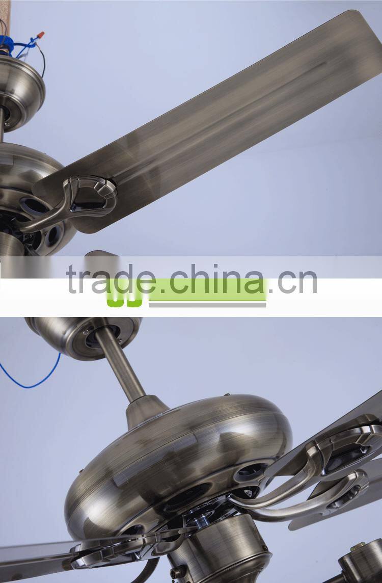 Easy Buy Contemporary Vintage 5 Blades 4 Light Ceiling Fan