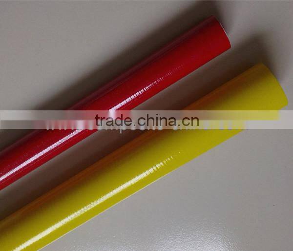 High quality customized roll-wrapped fiberglass tubes with colourful