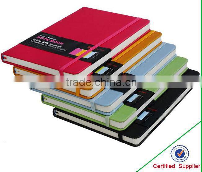 2016/2017 embossed leather or pu covers daily planner diary and notebooks