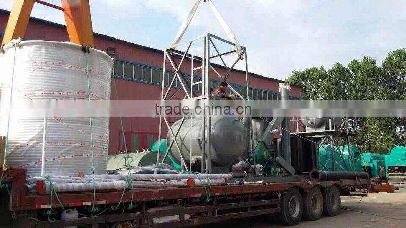 Rapid temperature raising 320 degree food industry coal fired thermal oil boiler