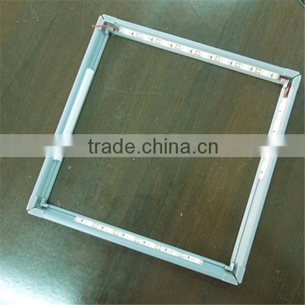 Square plastic frame for LED panel light