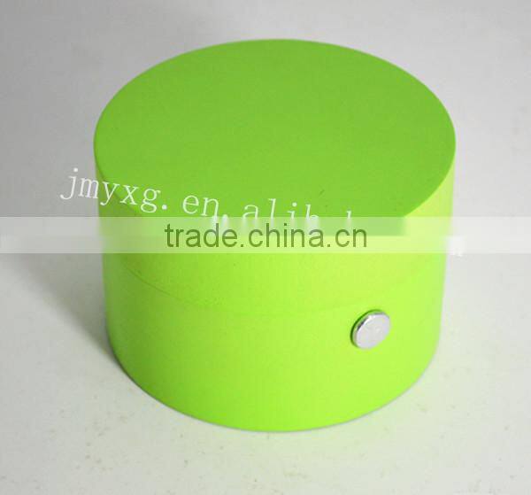 Modern creative decentround wooden table clock for promotion gift