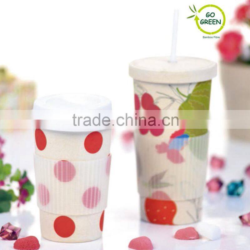 2015 new Best Sellers Fiber Fruit juice cup,water Cup,coffee cup