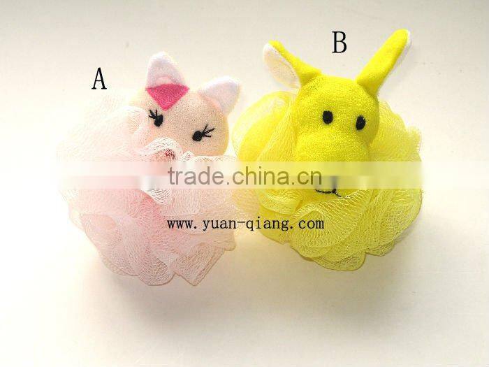 Mesh Puff/bath accessories face cleaning sponge