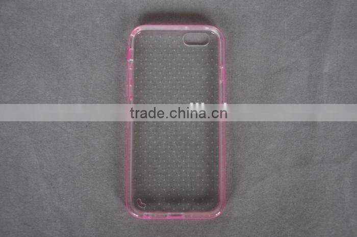 Factory price hight quality Fashion pattern case soft TPU+hard PC case for iphone 6 4.7 inch