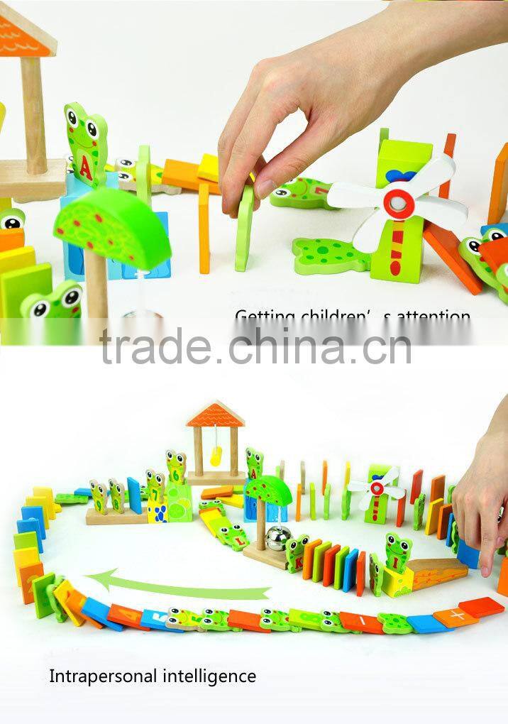 100 pieces best selling toys 2014 ocean blocks different shape round square arch triangle wooden block