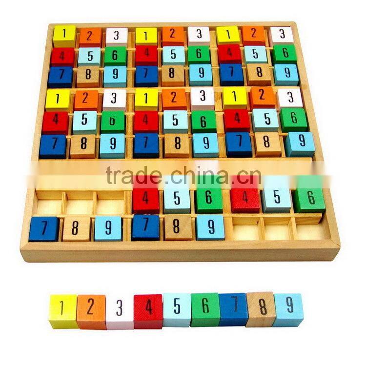 Preschool Educational Math Learning Toy Colorful Number Board Educational Games