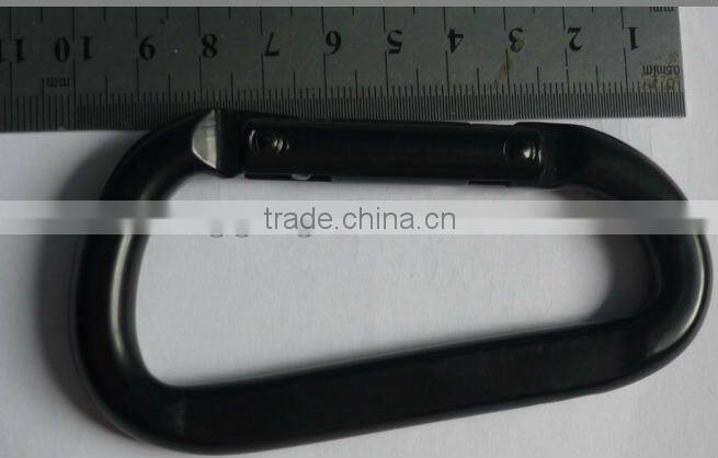 Steel Electric Galvanized delta shaped quick link carabiner rigging hook manufacturer