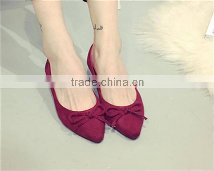 Plastic women pump shoes flat sole running shoes made in China XT-DA0909