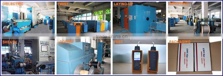 cat.5e ftp cable cu outdoor 2pairs messenger