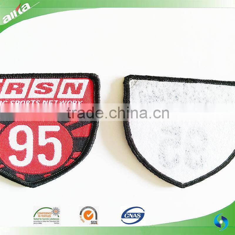 China Factory Custom Iron-on Woven Patch
