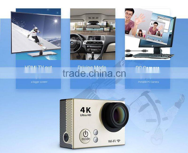 New Model Action Camera 4K wifi Sports extreme Mini Cam Recorder Marine Diving sports camera action DV