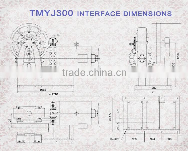 TMYJ300 , Traction machine ,Elevator Traction machine