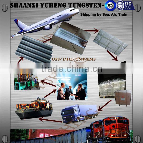 custom size tungsten cylinder rod