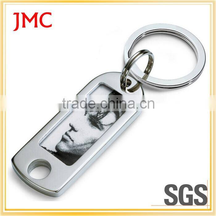 Wholesale high quality polished blank keychain making supplies