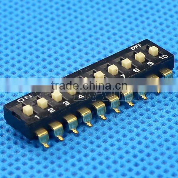 10 Position SMD Type DIP Switch/Rotary DIP Switch