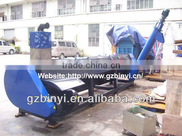 Hot water PET bottle flakes washing machine,equipments plant