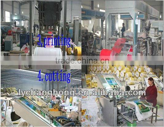 Factory manufacturer the 25kg polypropylene bags for packaging by china