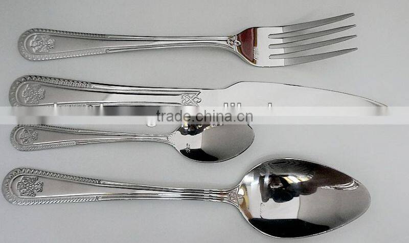 Stainless Steel cutlery, tableware, spoon, fork, knife
