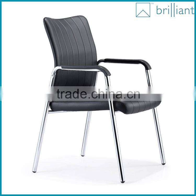 3238C leather visitor chairs, armrest conference chairs, reception chairs, staff chairs