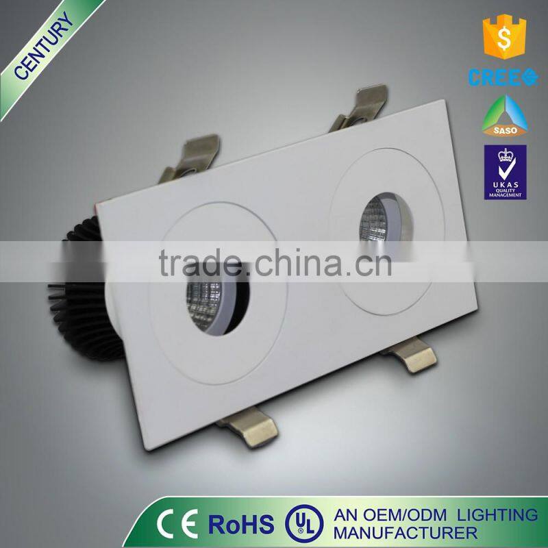 Free samle UL IP20 18w COB down light led