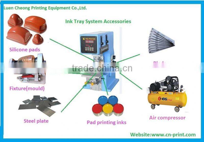 alibaba express semi automatic swim goggle cap pad printer printing machine with factory price