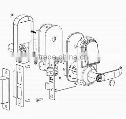 LS8015 hot sale computer lock