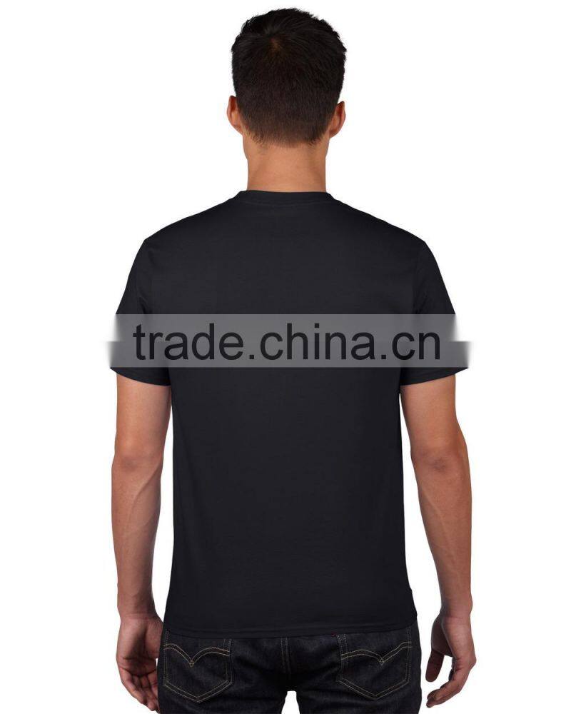 2016 Wholesale 100%Cotton Plain Custom T Shirt printing