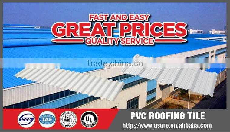 anti rust asa coated plastic roof tiles roofing sheet