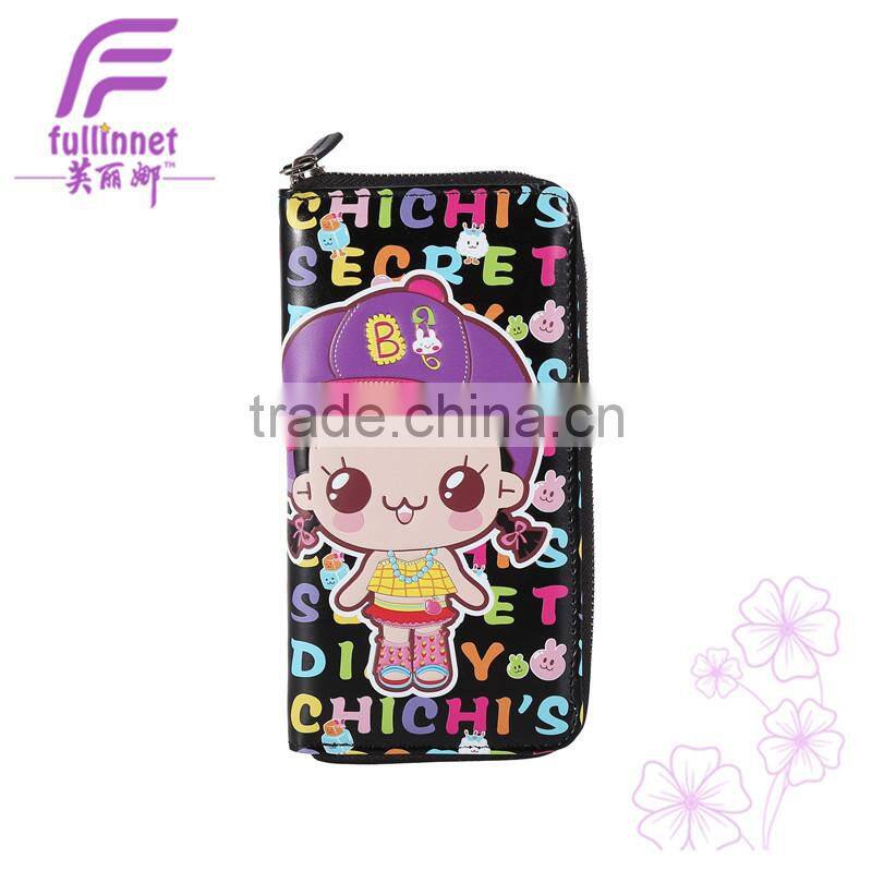New Model Lady Wallet/Fashion Wholesale Cartoon Printing Woman Wallet/Festival gift