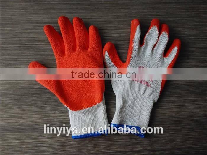 Wholesale gray pu coated nylon work glove from Linyi factory