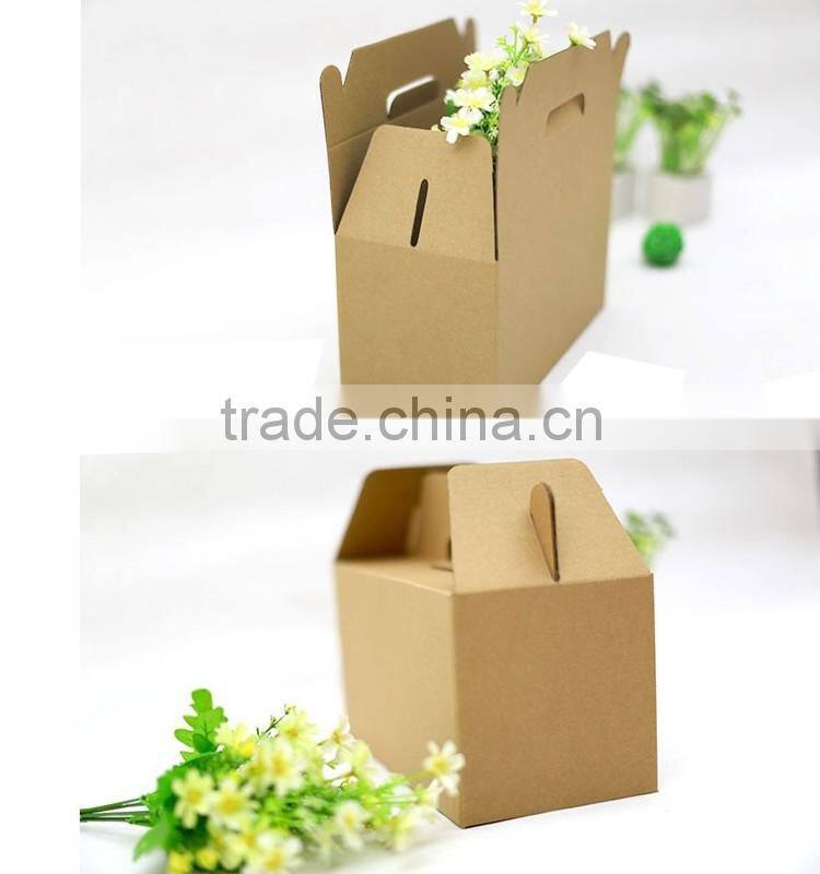 customized colored fruit/fruit gift corrugated boxes