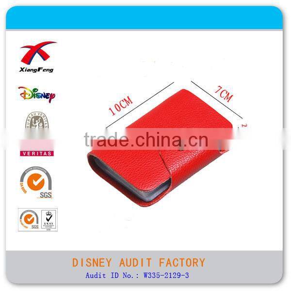 Promotional custom name card holder,pu leather card holder