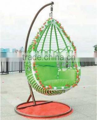 modern patio garden furniture teardrop swing chair